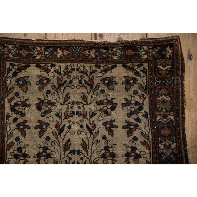 Antique Farahan Sarouk Square Rug Mat - 2' x 2'3" For Sale In New York - Image 6 of 9
