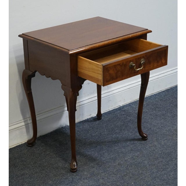 Hickory Chair Co. American Masterpiece Collection Solid Mahogany Traditional Style 22" Accent End Table / Nightstand For Sale In Kansas City - Image 6 of 12