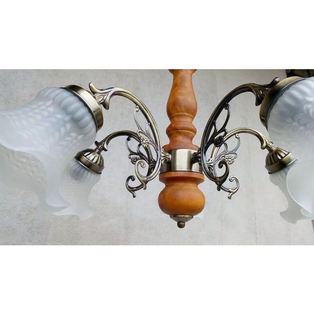 Vintage Chandelier, 1990s For Sale - Image 6 of 12