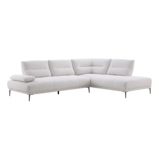 Manhattan Right Chaise Sectional Sofa With Adjustable Backrests For Sale