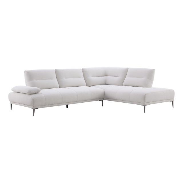 Manhattan Right Chaise Sectional Sofa With Adjustable Backrests For Sale