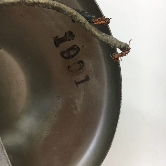 Mid-Century Minimal Gold Light Fixture from Schonbek & Co., 1970s For Sale - Image 6 of 8