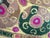 Large Yellow Cotton Suzani With Bold Round Medallions For Sale - Image 9 of 10