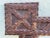 Newly Created Artwork by Erica Everage With Antique Wood Tramp Art Frame With Modern Erica Everage Art Drawing-Abstracted Figurative Conte on Paper For Sale In Los Angeles - Image 6 of 12