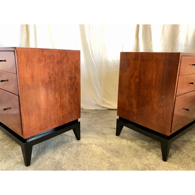 Pair Mid Century American of Martinsville Dressers/Chests For Sale - Image 11 of 12