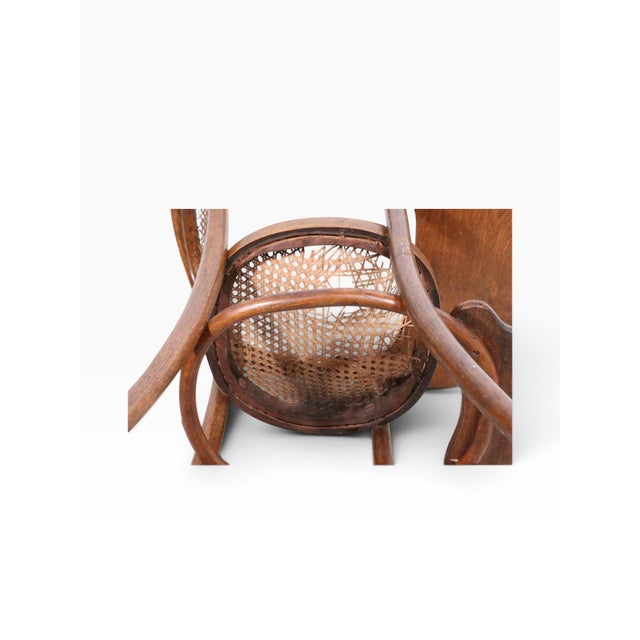 Antique Bentwood Highchair Att. To Thonet For Sale - Image 14 of 15