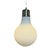 Frosted Glass Bulb Lamp For Sale - Image 4 of 8