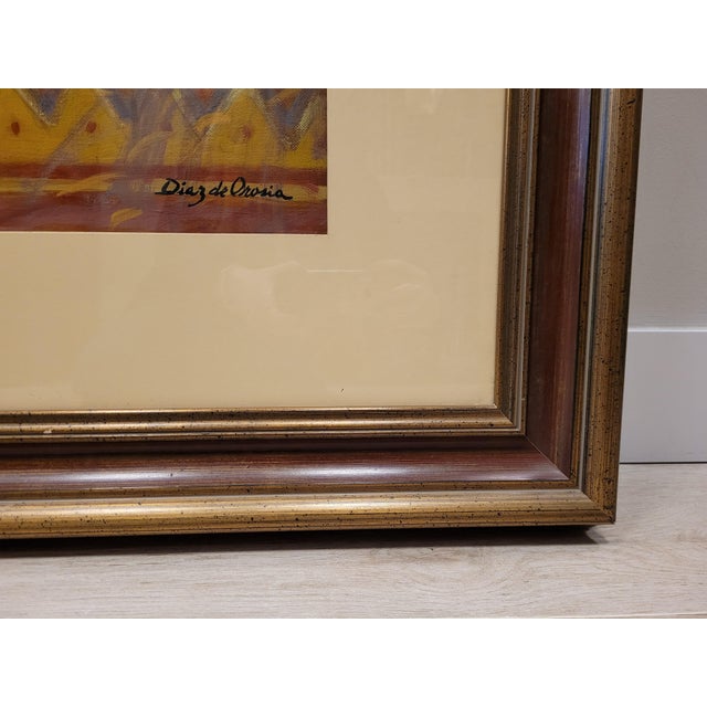 Roberto Díaz de Orosia, Bodegón con frutas, 1960s, Oil on Canvas For Sale - Image 16 of 18