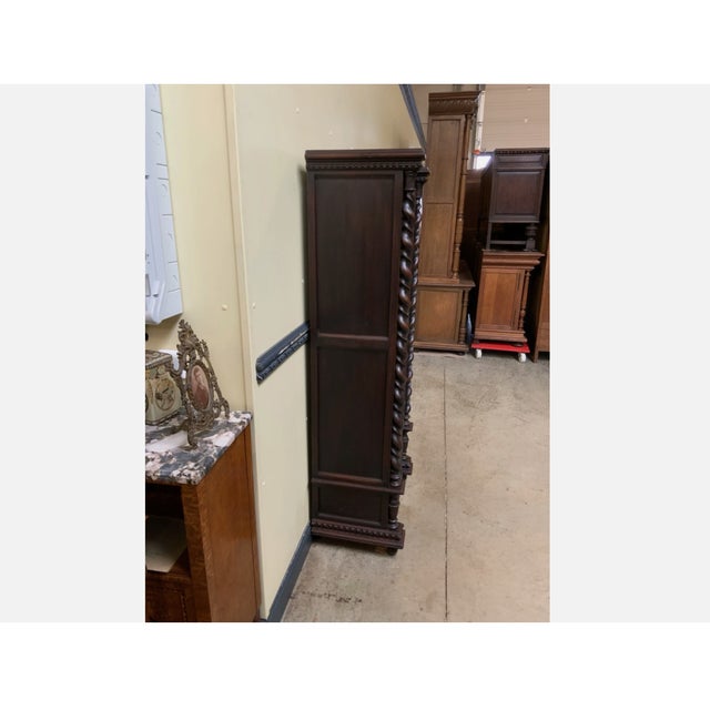 Antique Neo-Gothic Cabinet, 1880 For Sale - Image 6 of 11
