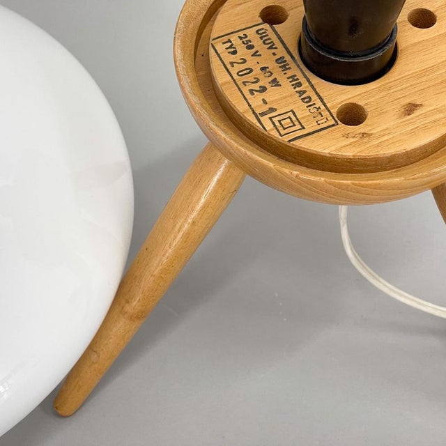 1960s Midcentury Space Age Table Lamp Rocket attributed to Úluv, 1960s For Sale - Image 5 of 14