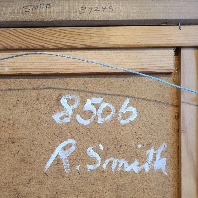 'Shut Up the Music' Framed Mixed Media Collage on Masonite by Ray Smith (B.1959) For Sale In Austin - Image 6 of 7