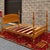 Vintage American Traditional Solid Oak Barley Twist Queen Poster Bed Attr. Jamestown Sterling For Sale - Image 13 of 17