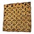 Mid 20th Century Square Kuba Raffia Textile For Sale