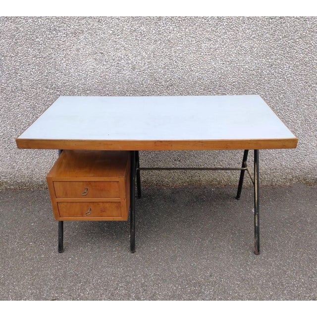 Industrial Desk, Italy, 1950s For Sale - Image 4 of 7