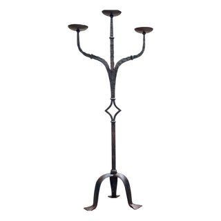 French Metal Candelabra, 1930s For Sale