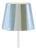 Zafferano Ceramic Sage Green Striped Shade for Poldina Lido Lamp For Sale