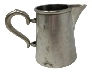 Mid 19th Century Hotel Silver Creamer