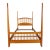 Lexington Furniture Shaker Style Maple Queen Size Poster Bed For Sale