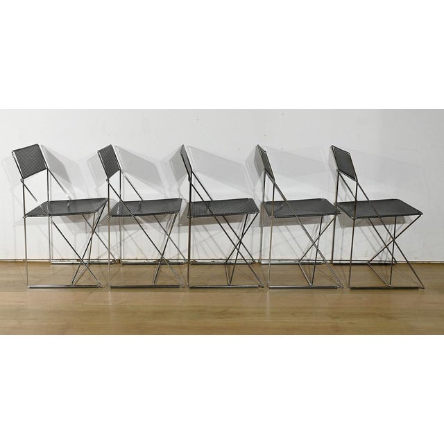 1980s Chairs by Niels Joergen Haugesen, 1980, Set of 5 For Sale - Image 5 of 18