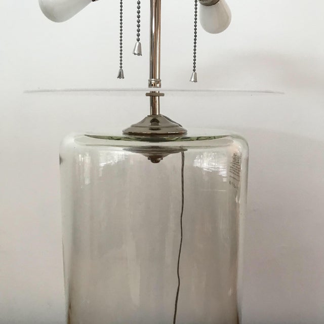 Late 20th Century John Saladino Pyrex Table Lamp Chairish