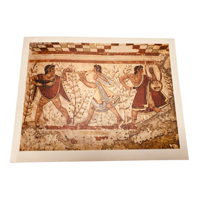 1960s Roman Music Trio Art Print For Sale