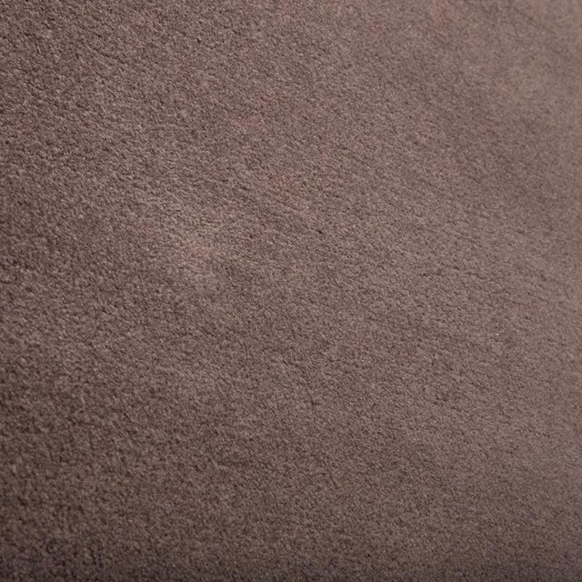 Rug in Brown and Beige Fabric by Peter Maly for Jab Anstoetz For Sale - Image 6 of 10