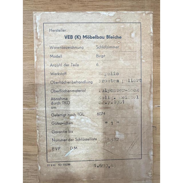 Mid-Century Linen Cupboard, 1960s For Sale - Image 12 of 13