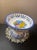 Folk Art Vestal Hand Painted Ceramic Pedestal 7” Bowl From Alcobaca Portugal For Sale - Image 3 of 6