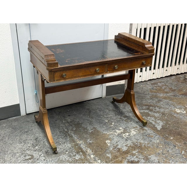 Circa 1920's Sahon Furniture of New York Writing Desk For Sale - Image 4 of 12