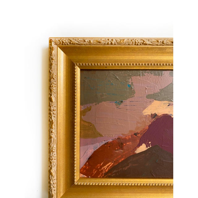 Abstract "California Dusk" 2026 Framed Painting by Jessalin Beutler For Sale - Image 3 of 3