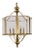 Currey & Co. Seeded Glass Transitional Ladock Lantern For Sale