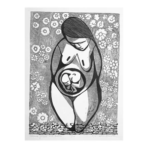 1981 Selma Bluestein Rebecca Jacob Esau Etching