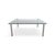 Mid-Century Modern Coffee Table in Glass and Metal, 1980 For Sale - Image 4 of 8