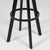 Hans Olsen Bar Chair in Black Wood and Leather by Hans Olsen for Frem Røjle, 1960s For Sale - Image 4 of 7