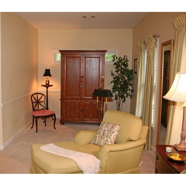 Ballard Design Armoire with Desk Chairish