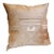 Natural Velvet Embroidered Pillows For Sale
