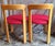 Vintage Chairs with Red Upholstered Covers by Bruno Rey, 1970s, Set of 2 For Sale - Image 4 of 7