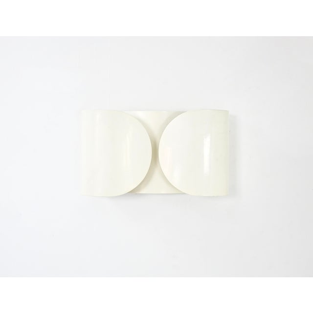 White Foglio Wall Lamp by Tobia & Afra Scarpa for Flos, 1960s For Sale - Image 12 of 12