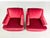 Set of Mid-Century Red Armchairs, 1960s For Sale - Image 12 of 16