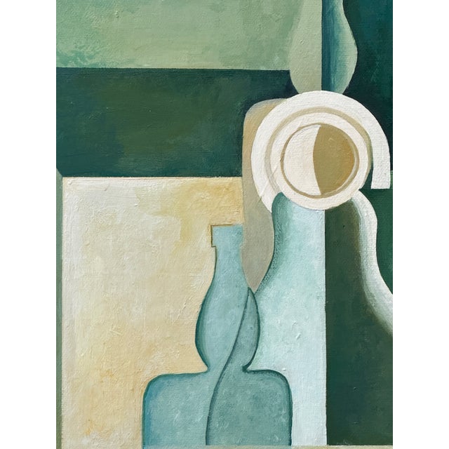 Abstract Still Life Oil Painting | Chairish