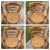 Vintage Wood and Bamboo Tiki Dry Bar Set + Four Matching Swivel Bamboo Stools For Sale - Image 9 of 12