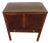 Henredon Solid Mahogany Side Chest or Nightstand For Sale