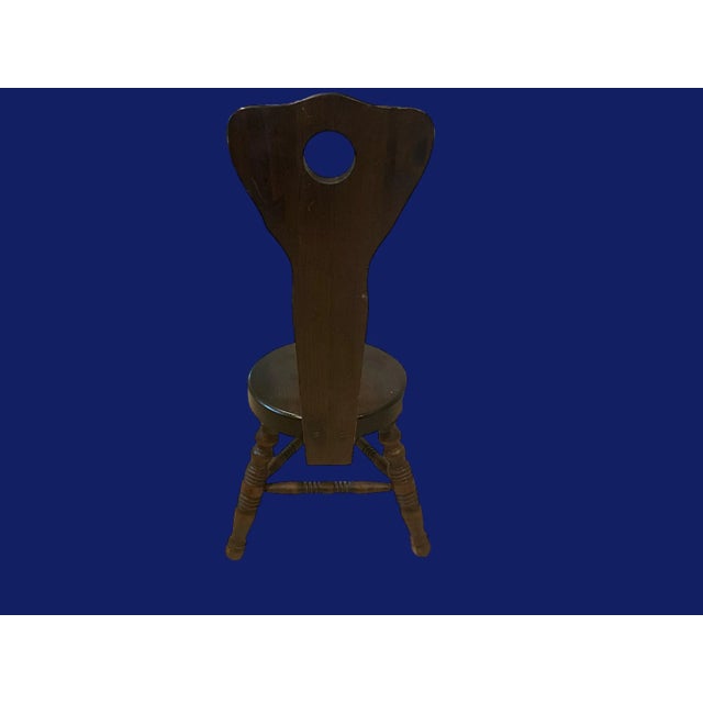 1960s Vintage Gardner Three Leg Spinning Chair For Sale - Image 4 of 8