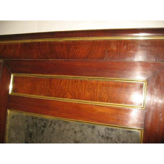 Antique Empire Style Mantelpiece Mirror, Early 19th Century For Sale - Image 10 of 16