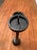 Vintage Brutalist Sculptural Metal Candleholder For Sale - Image 16 of 18
