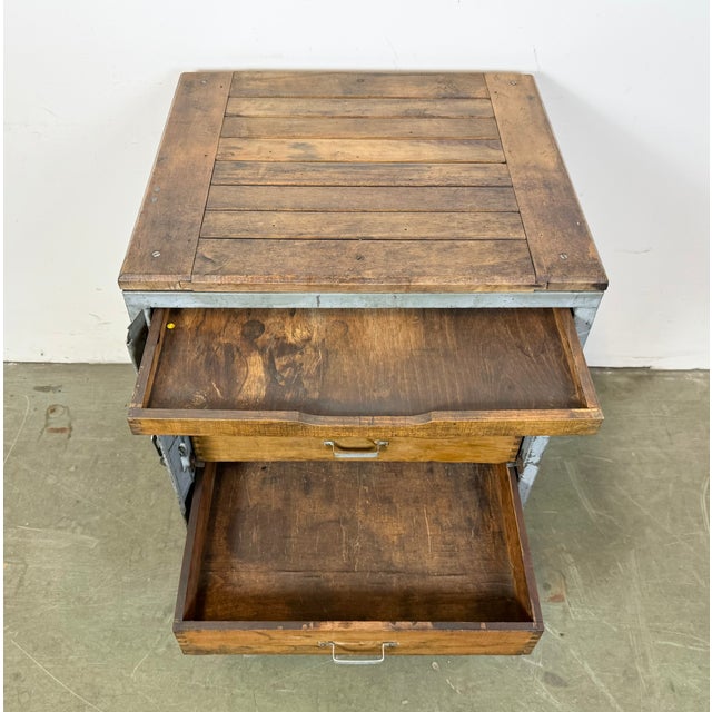 Vintage Industrial Chest of Drawers, 1960s For Sale - Image 9 of 17