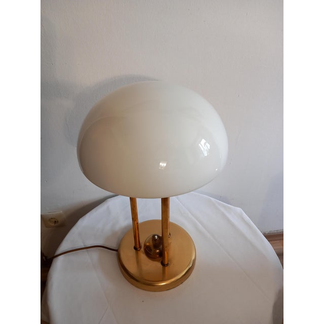 Mid-Century Modern Austrian Mushroom Table Lamp, 1970s For Sale - Image 3 of 9