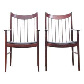 Danish Rosewood Armchairs by Arne Vodder for Sibast, 1960s, Set of 2 For Sale