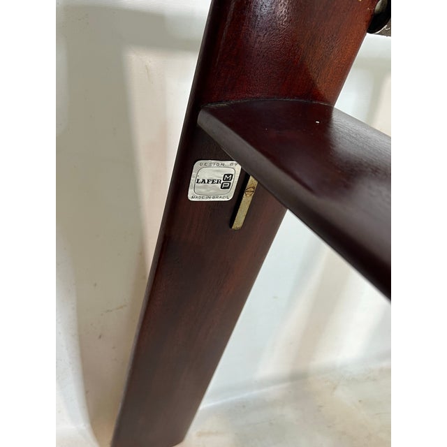 Mid Century Percival Lafer Mp-129 Rosewood Couch and Lounge Chair Set Rare For Sale - Image 9 of 12