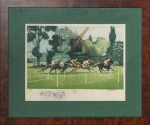 "Turf Racing at Longchamp"
